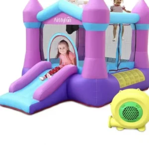 Soft / Toddler Play Pink Castle Bounce