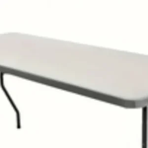 6ft Table Cloth (LT Grey)