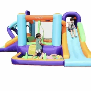 Soft/Toddler Play Jump and Slide Combo