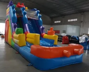 Building Block Water Slide